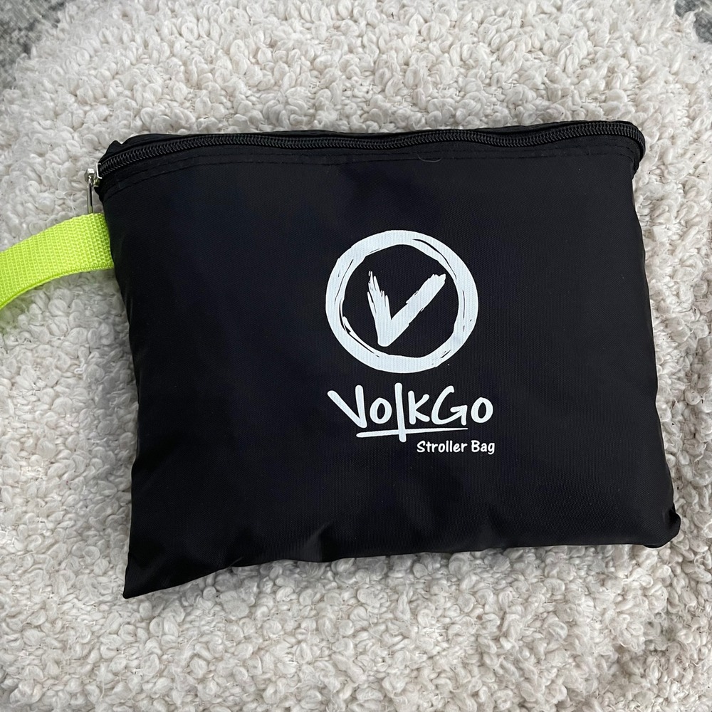 V VOLKGO Gate Check‎ Double Stroller Bag for Airplane Travel X Large NEW Black